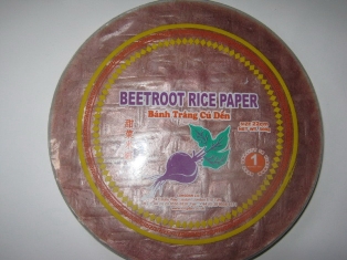 Beetrot Rice Paper 